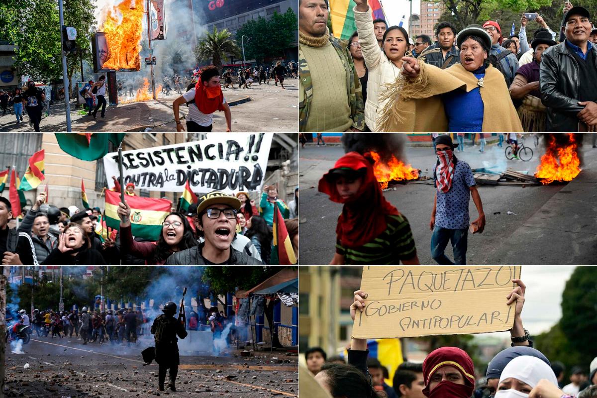 Arde la democracia