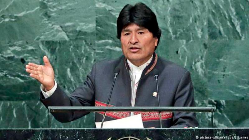 Evo Morales acusa a la OEA de estar "al servicio del imperio norteamericano"