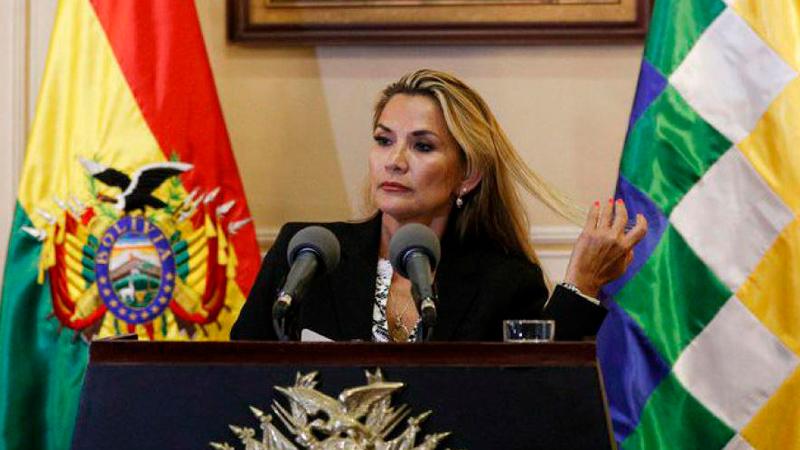 Jeanine Áñez: "En Bolivia 'no hay el golpe de Estado' que denuncia Evo Morales"