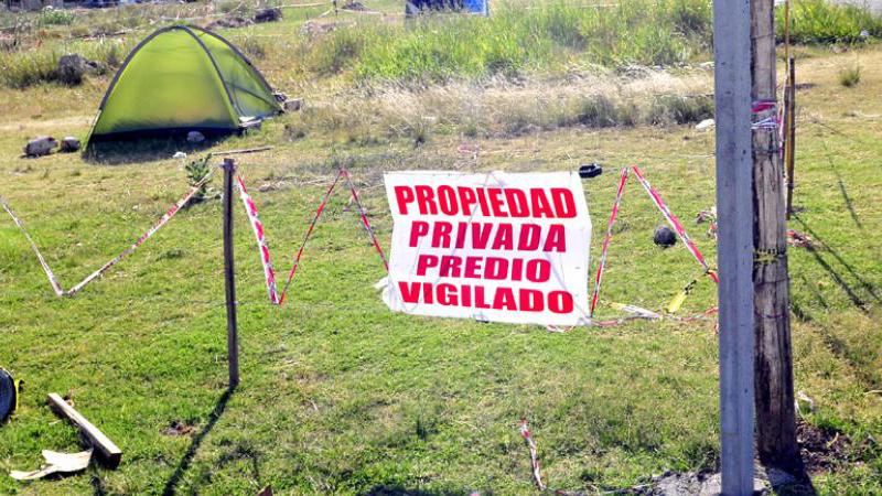 Usurpaciones: el Estado no debe mirar para otro lado